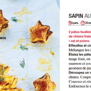 Sapin au saumon