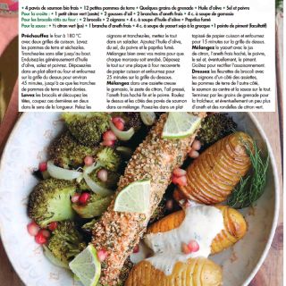 Saumon en croutes brocolis pdt