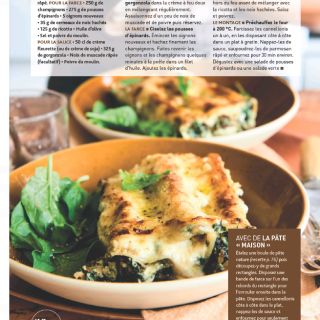 canelonni champignon épinards gorgonzol...