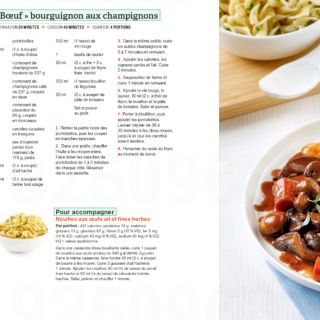 champignons bourguignon