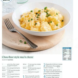 choux fleur mc n cheese