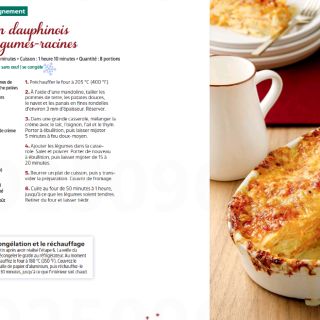 gratin dauphinois légumes racines