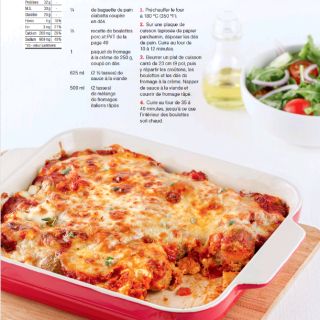 gratin de boulette à l'italienne