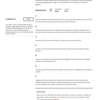 rillette thon choux fleur