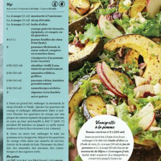salade courge pomme