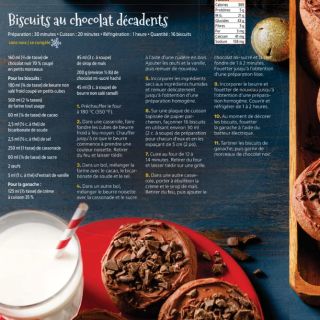 Biscuits choco décadents