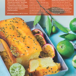 Cake citron vert passion