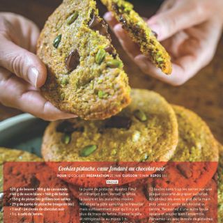 Cookies pistache chocolat