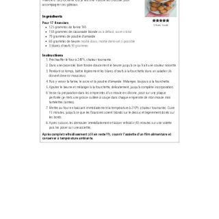 Financiers - Yumelise - recettes de cuis...