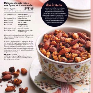 Noix rôties figue canelle