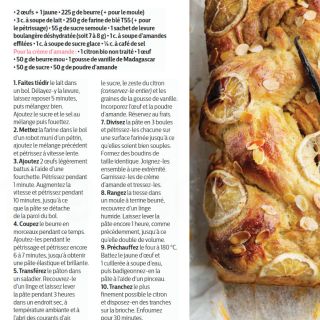 Tresses amande citron vanille