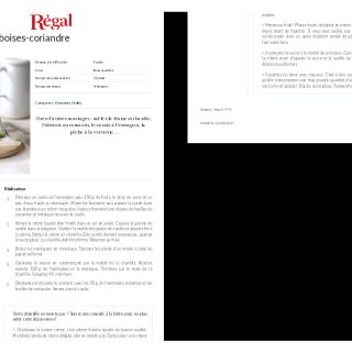 Vacherin framboises-coriandre