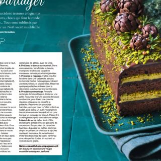 bûche chocolat dubaii