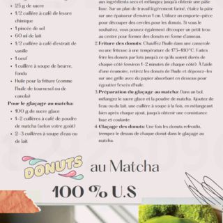 donuts matcha