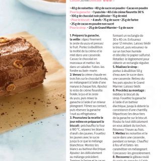 gateau roulé yuzu cacao