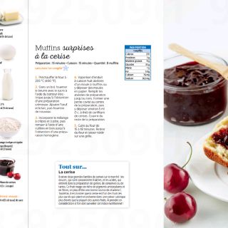 muffin surprise cerise