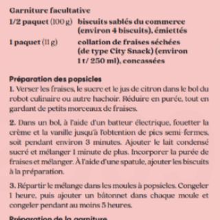 popsicles shortcake fraises