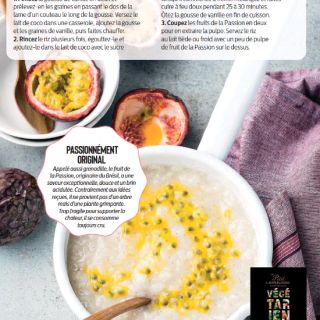 riz au lait coco fruits passion