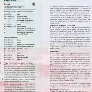 sandwich glacé forêt noire