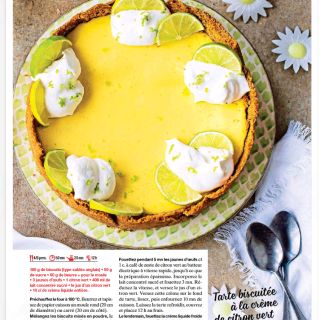 tarte citron vert