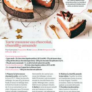 tarte mousse choco