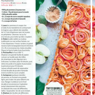 tarte roses de pomme