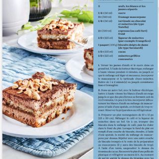 tiramisu aux noisettes