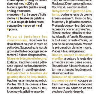 mille feuille salé fraicheur