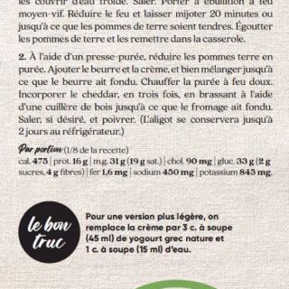 Aligot cheddar