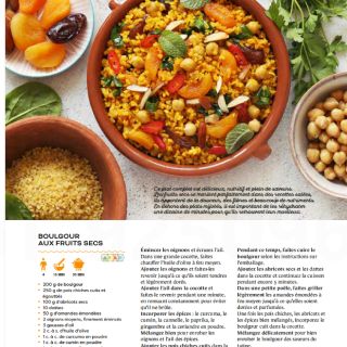 Boulghour aux fruits sexs