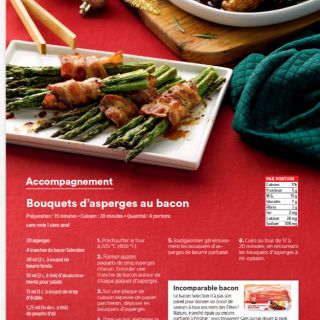 Bouquets asperges bacon