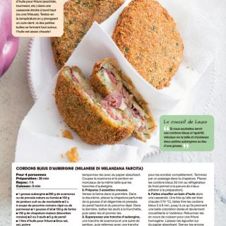 Cordon bleu d'aubergines