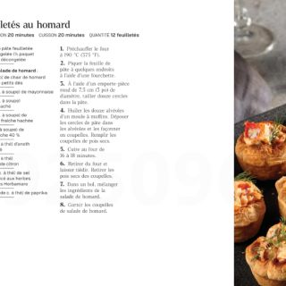 Feuilletés au homard