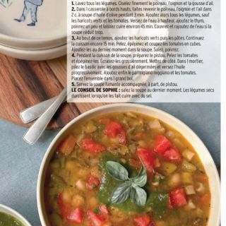 Minestrone fin été