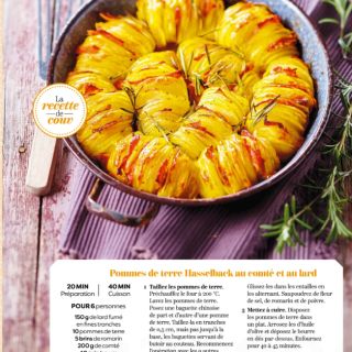 Pommes de terre comte lardon