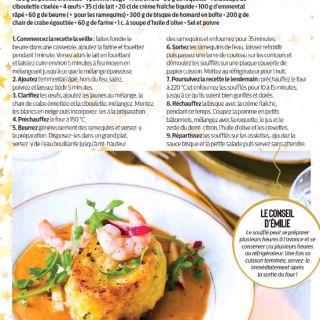 Soufflé crabe bisque