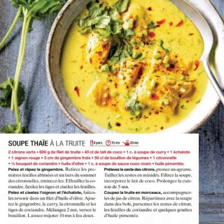 Soupe thai au poisson