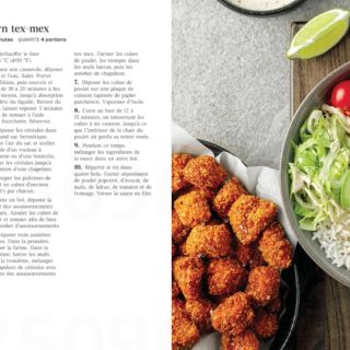 bol poulet popcorn tex mex