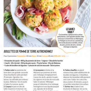 boulettes pdt autrichiennes