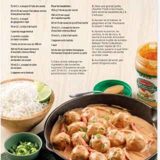 casseroles poulet légumes sauce arachid...