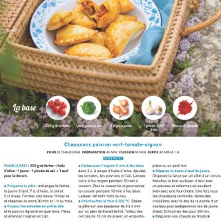 chausson poivron vert tomate oignon