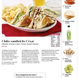club sandwich cesar