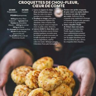 croquettes choux fleur comte