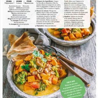 curry brocolis patate douce noix cajoux