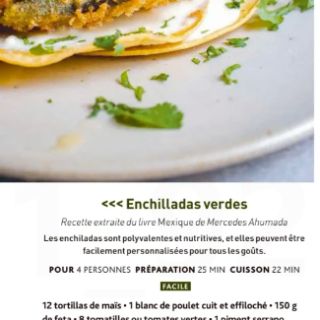 enchiladas verde