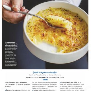 gratin oignons beaufort