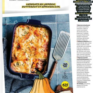lasagne jambon butternet appenzeler