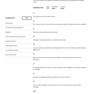 muffin lardon camembert