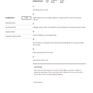 pain comté persillade