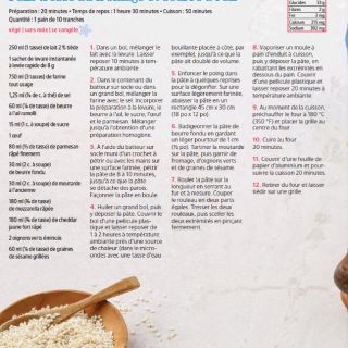 pain fromage et beurre ail